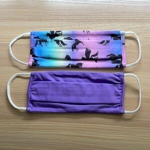 6/$20 ⭐️ NEW Purple and Unicorn Mask Set